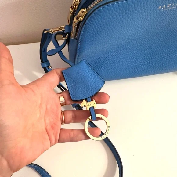 Radley London Sky Blue Crossbody Bag - Picture 11 of 16